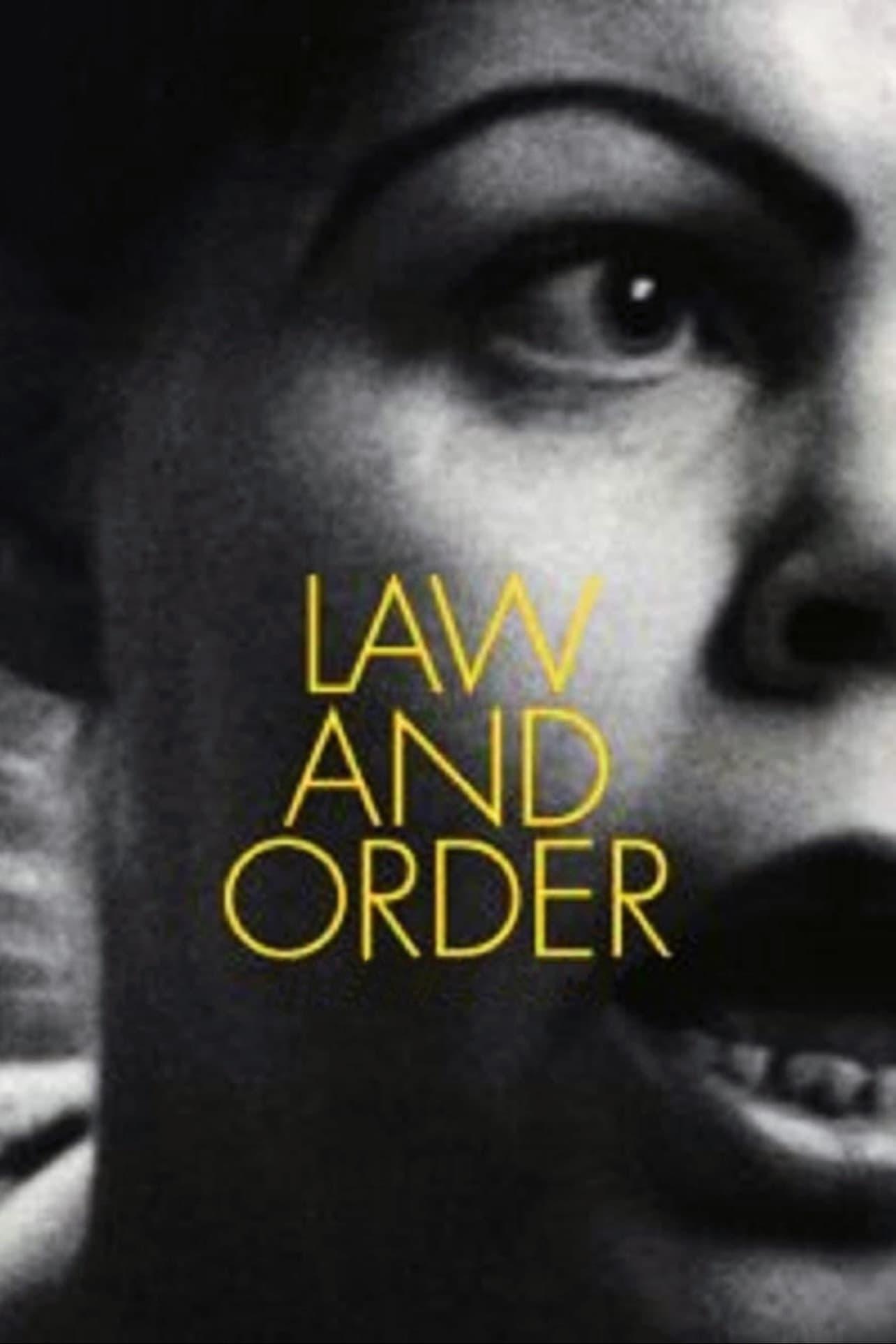 Law and Order poster