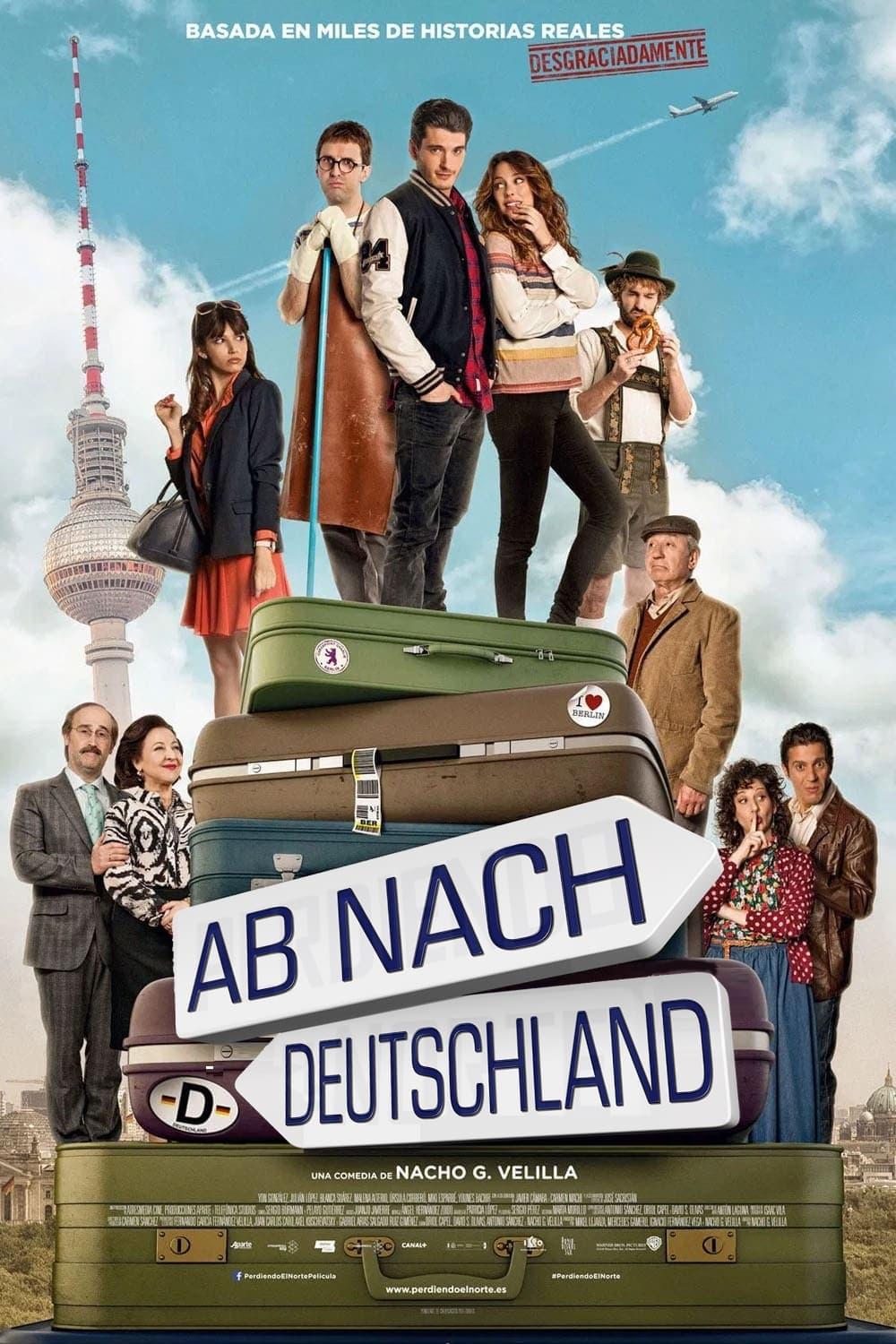 Ab nach Deutschland poster