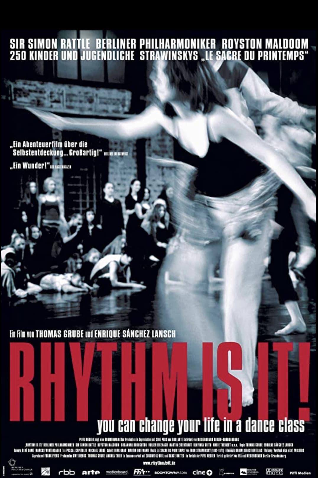 Rhythm is it! poster