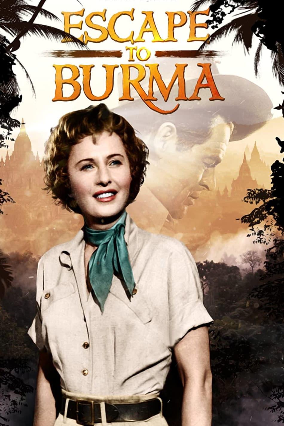 Flucht nach Burma poster