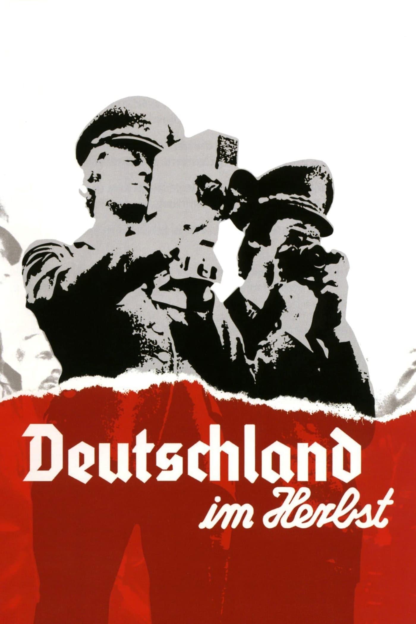 Deutschland im Herbst poster