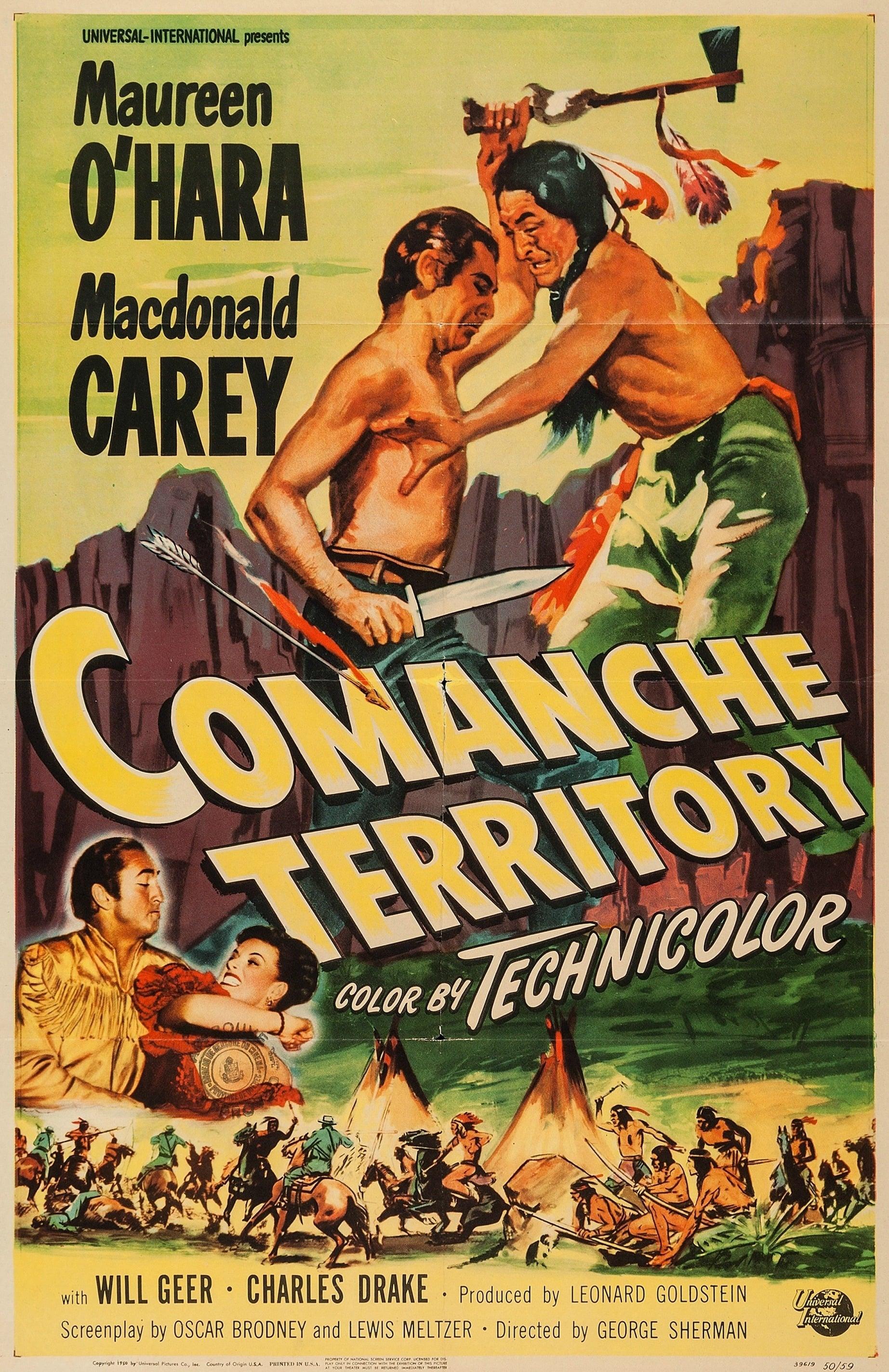 Im Lande der Comanchen poster