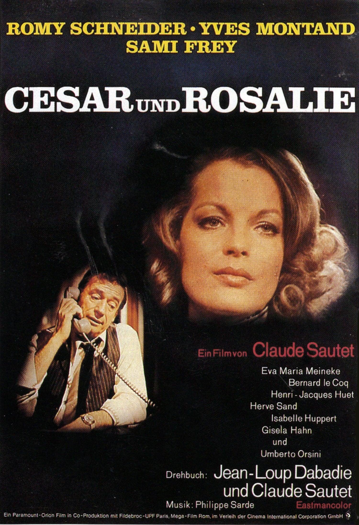 César und Rosalie poster