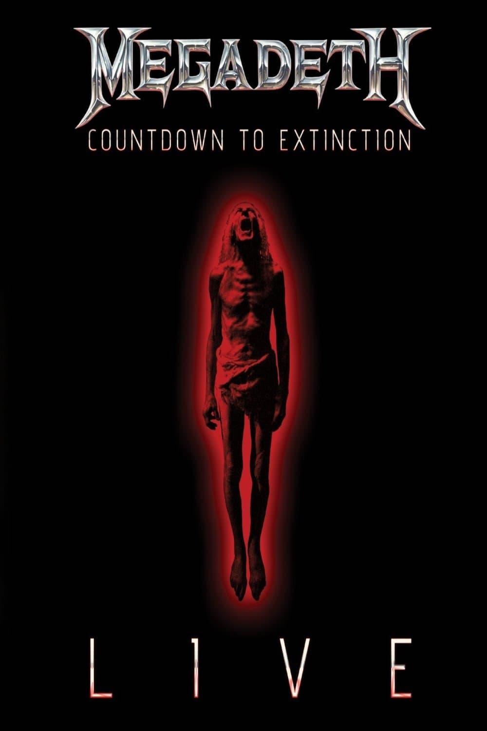 Megadeth: Countdown to Extinction - Live poster