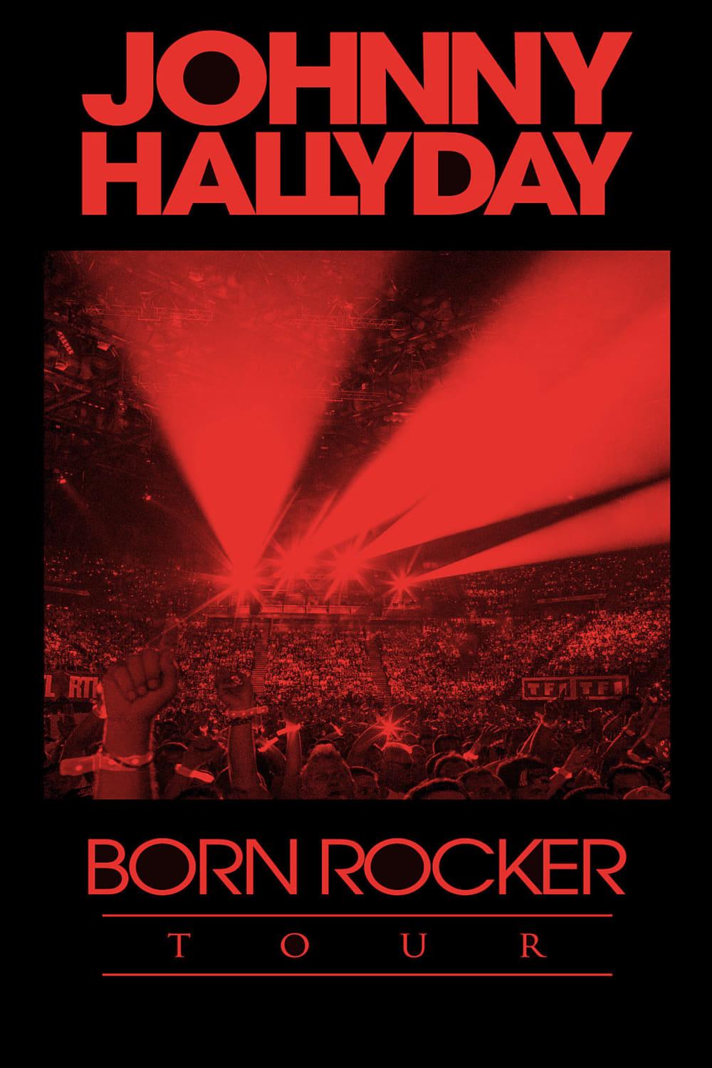 Johnny Hallyday - Born Rocker Tour poster
