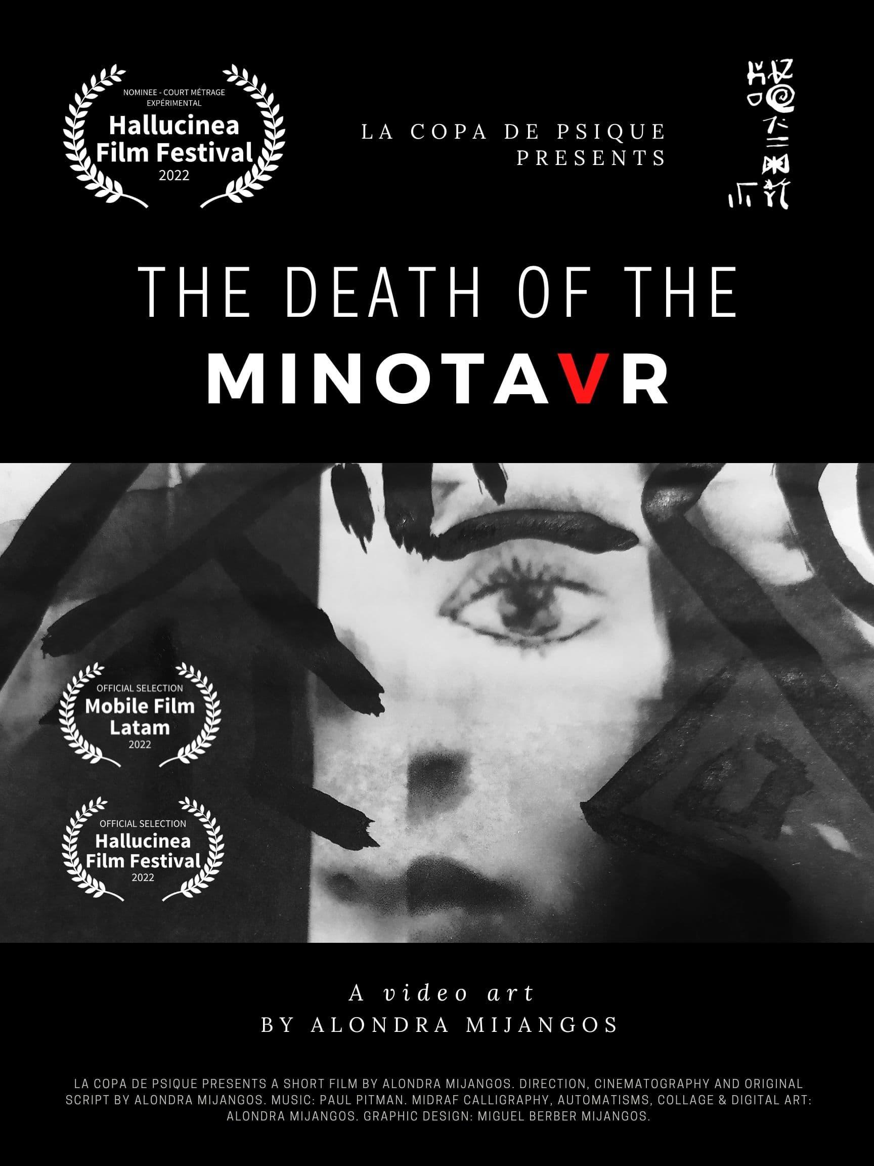 The death of the minotavr poster