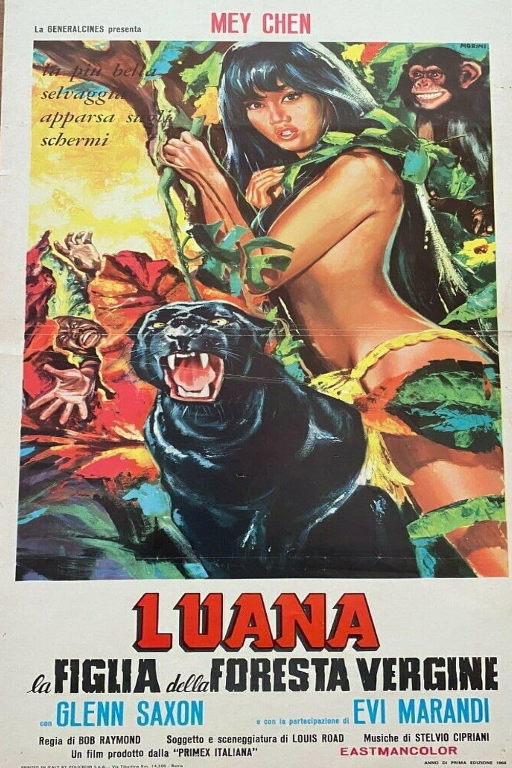 Luana la figlia delle foresta vergine poster
