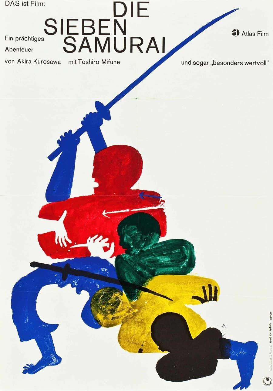 Die sieben Samurai poster