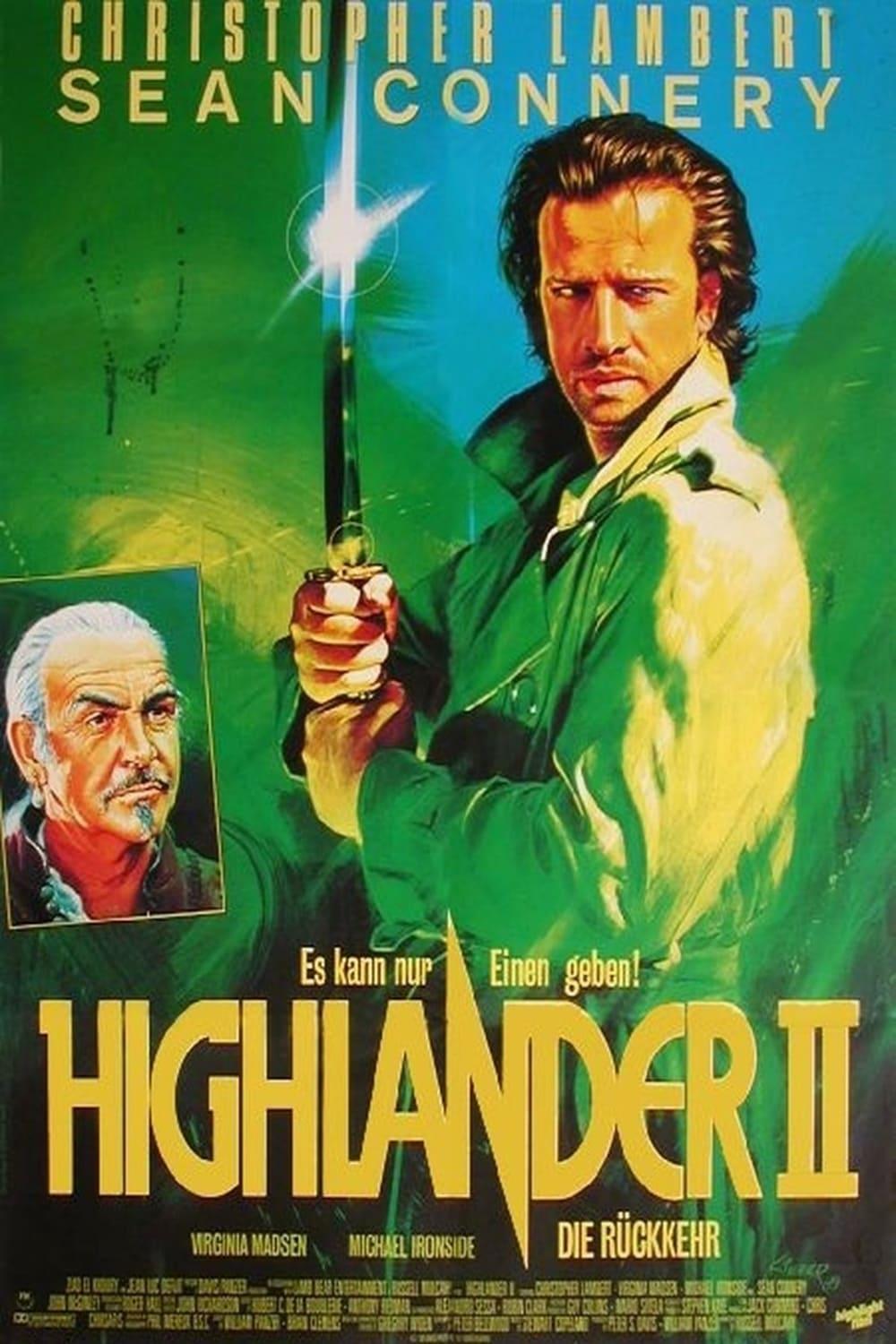 Highlander II - Die Rückkehr poster