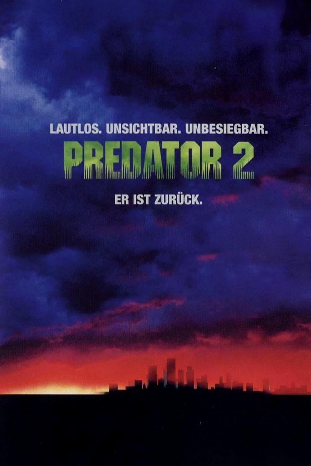 Predator 2 poster
