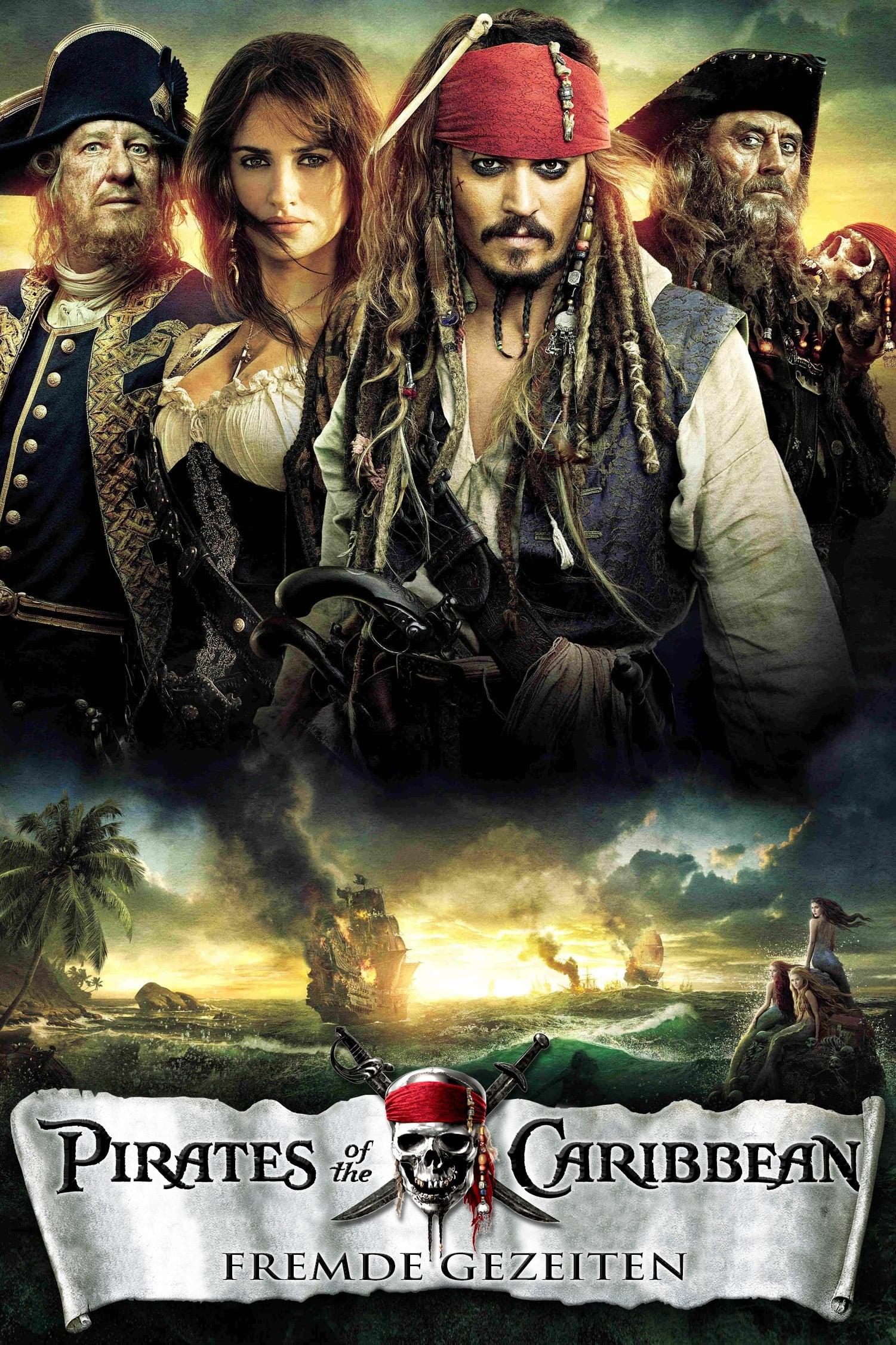 Pirates of the Caribbean - Fremde Gezeiten poster