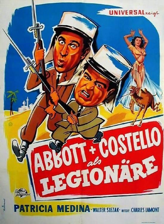 Abbott und Costello als Legionäre poster