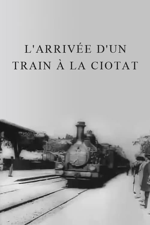 Die Ankunft eines Zuges im Bahnhof Ciotat poster