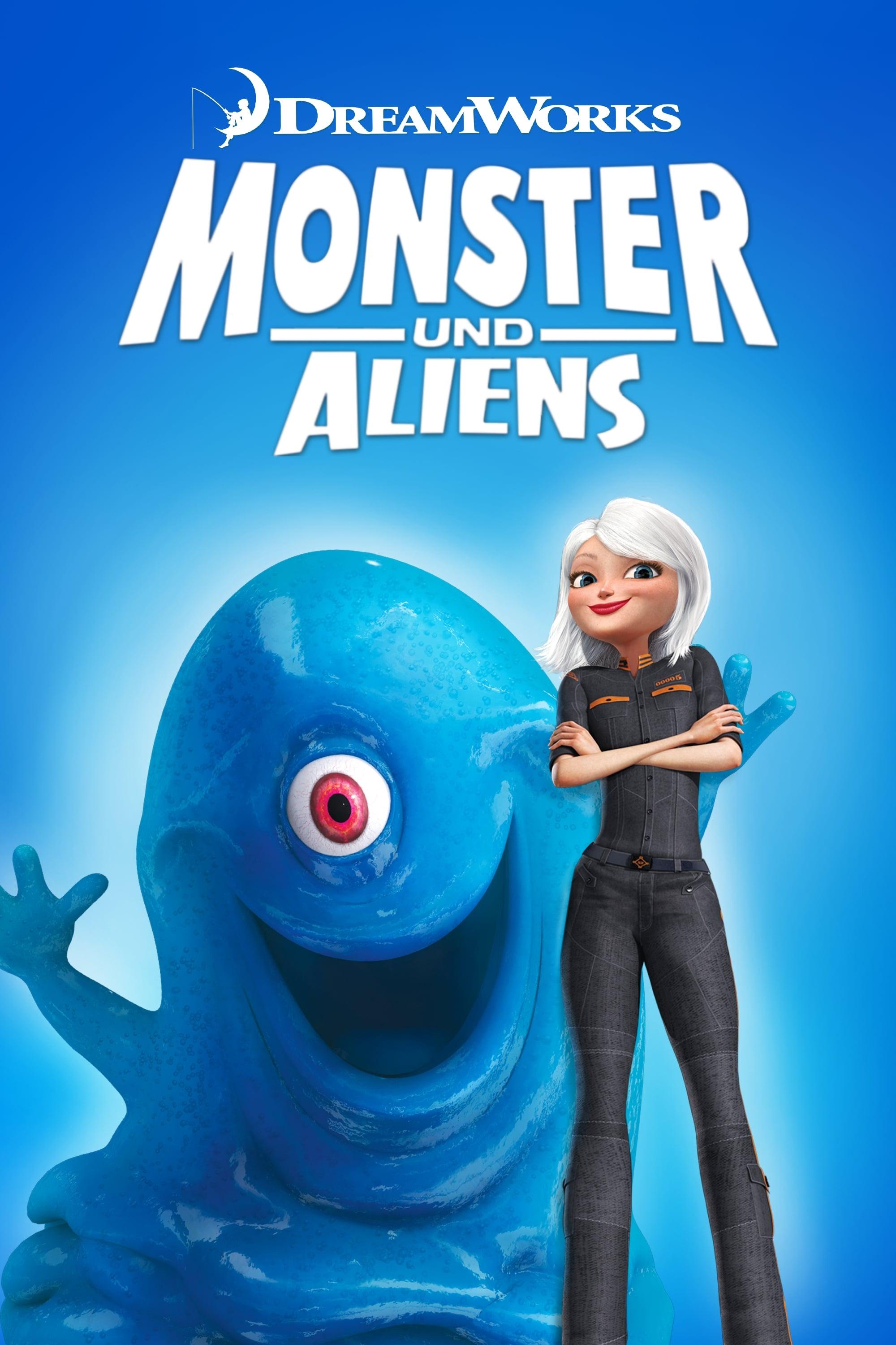 Monsters vs Aliens poster