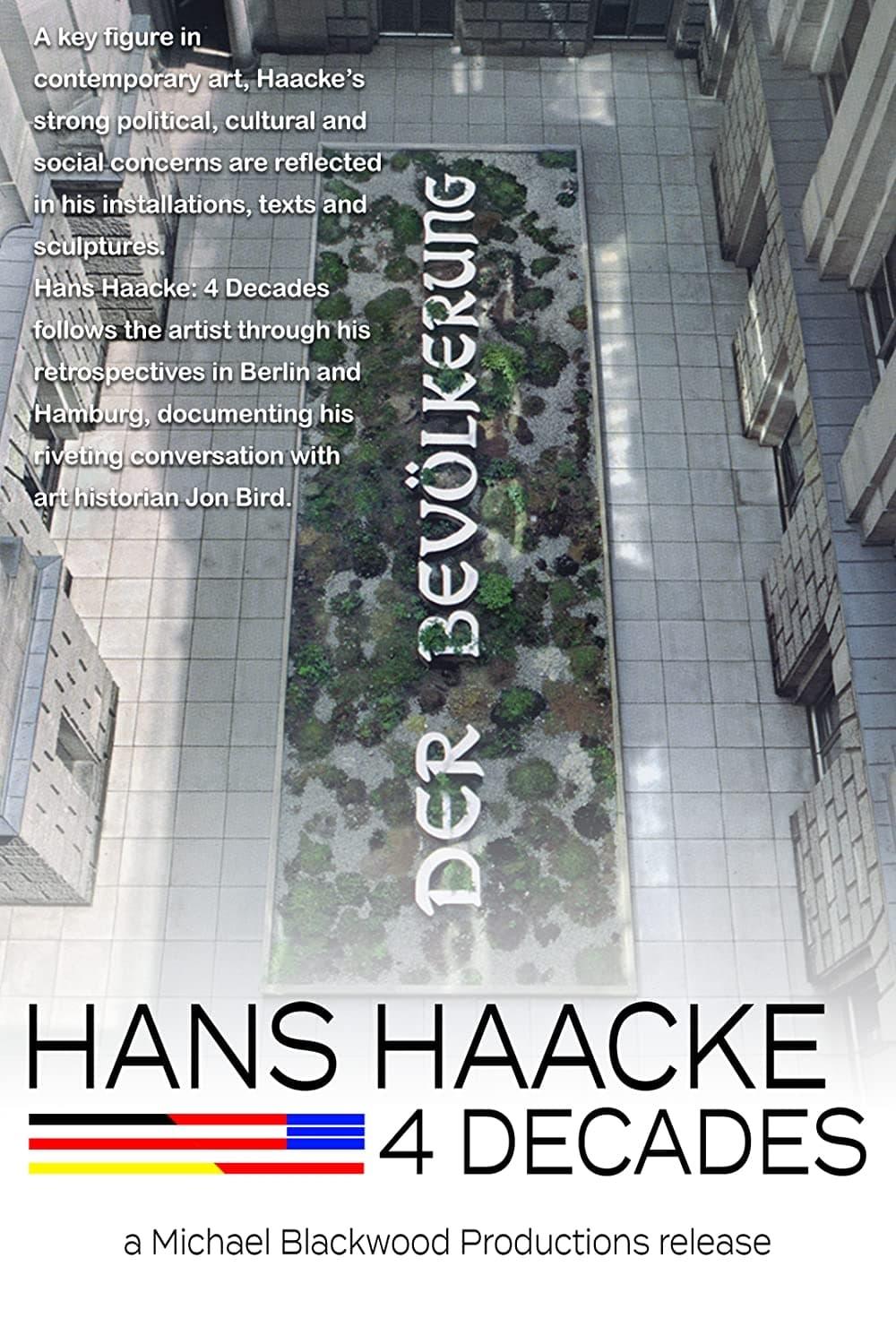 Hans Haacke: 4 Decades poster