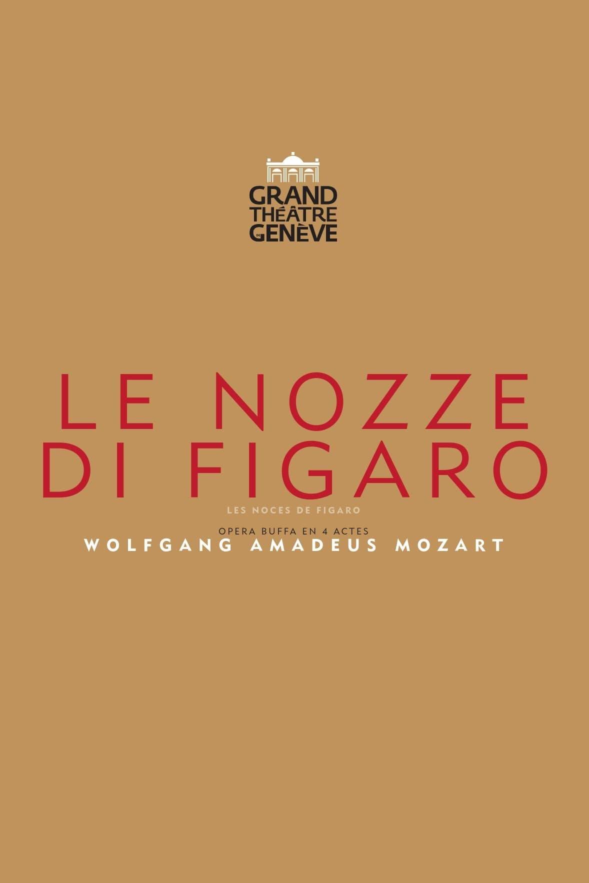 Le Nozze di Figaro — Grand Théâtre de Genève poster