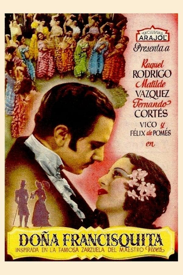 Doña Francisquita poster