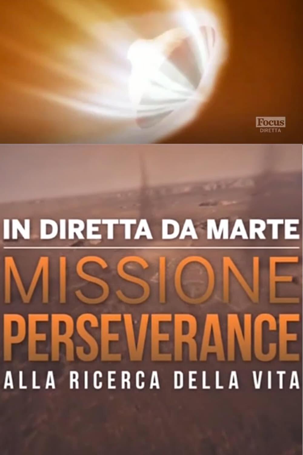 In Diretta Da Marte - Missione Perseverance Alla Ricerca Della Vita poster