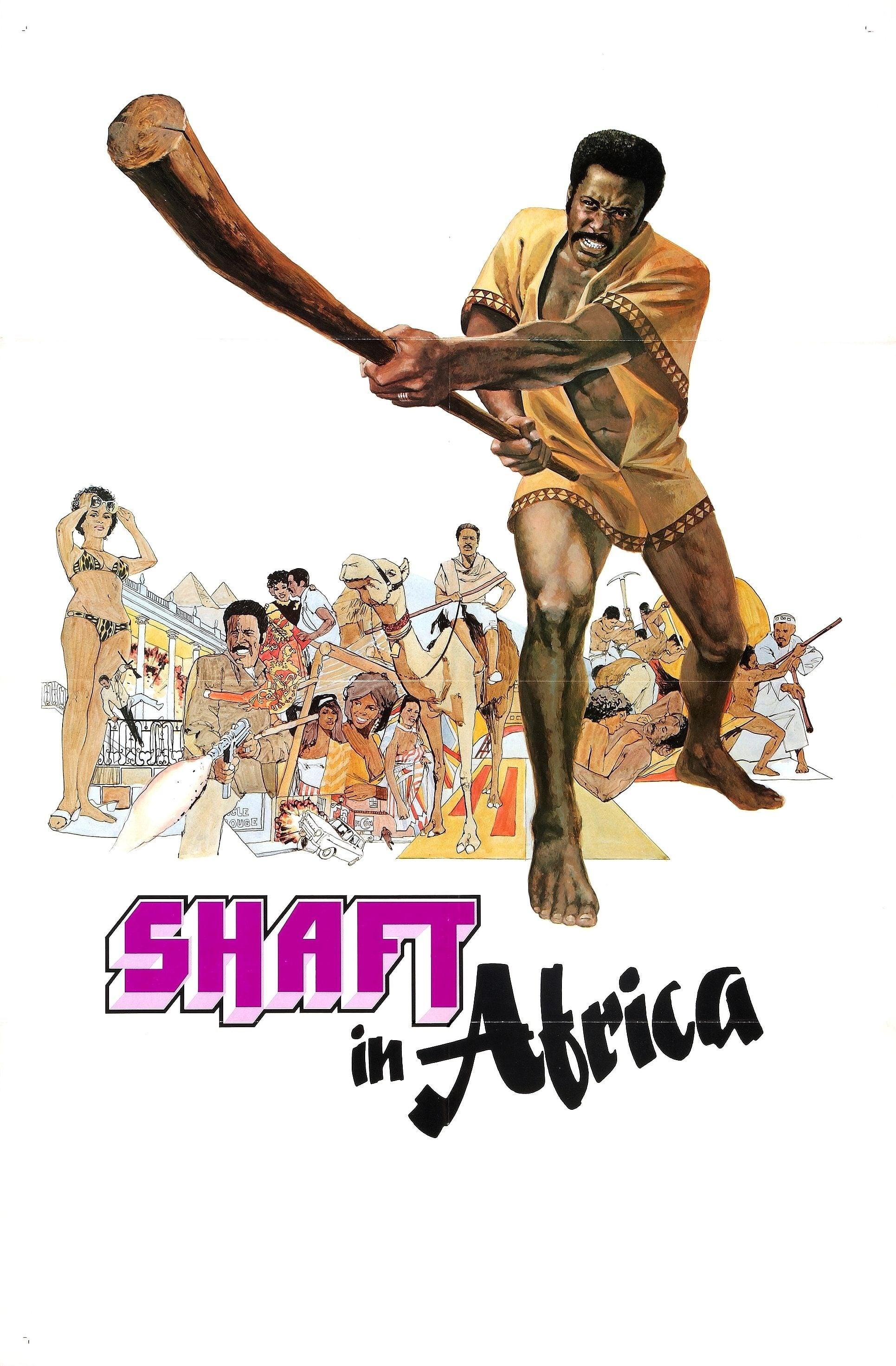 Shaft in Afrika poster