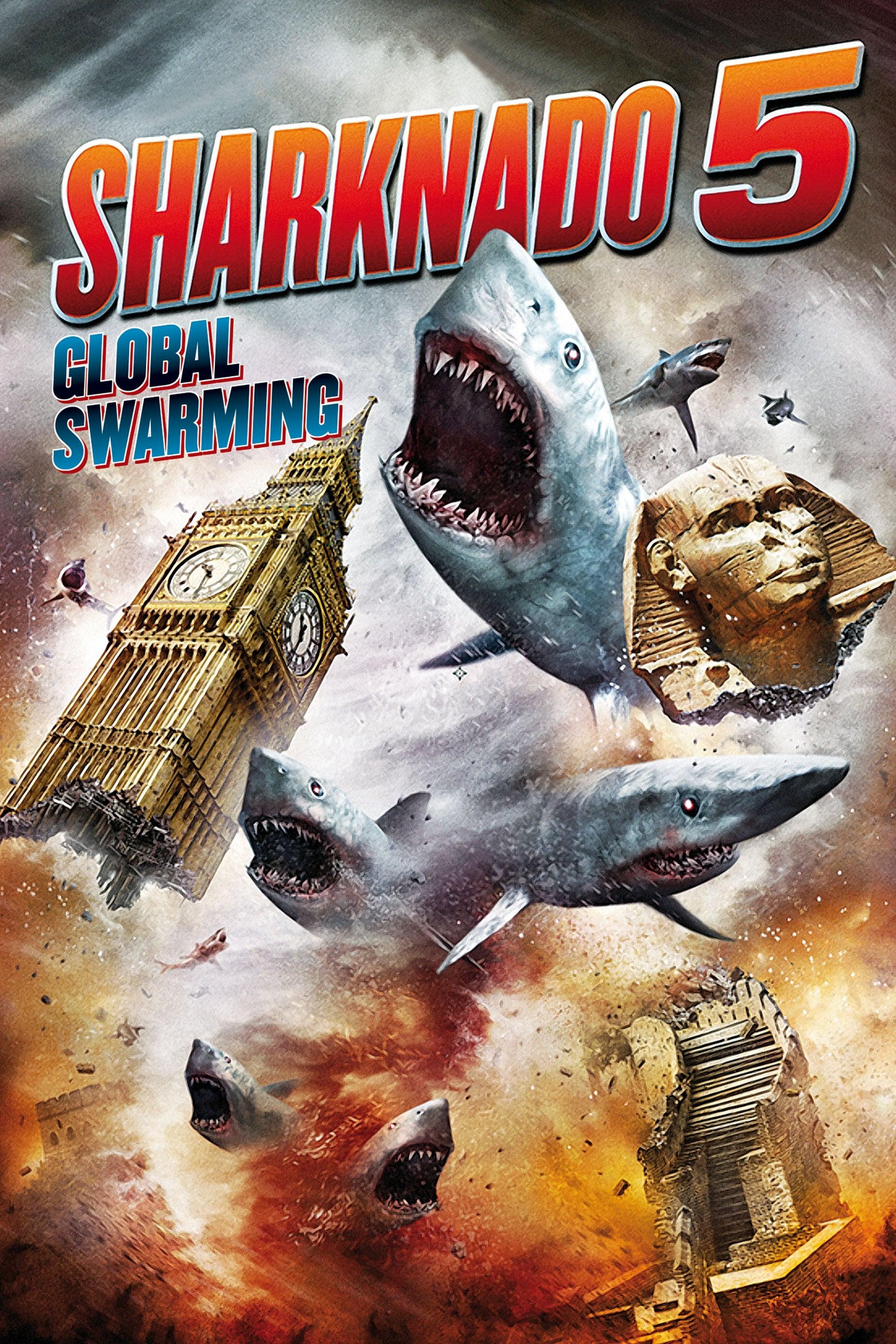 Sharknado 5: Global Swarming poster