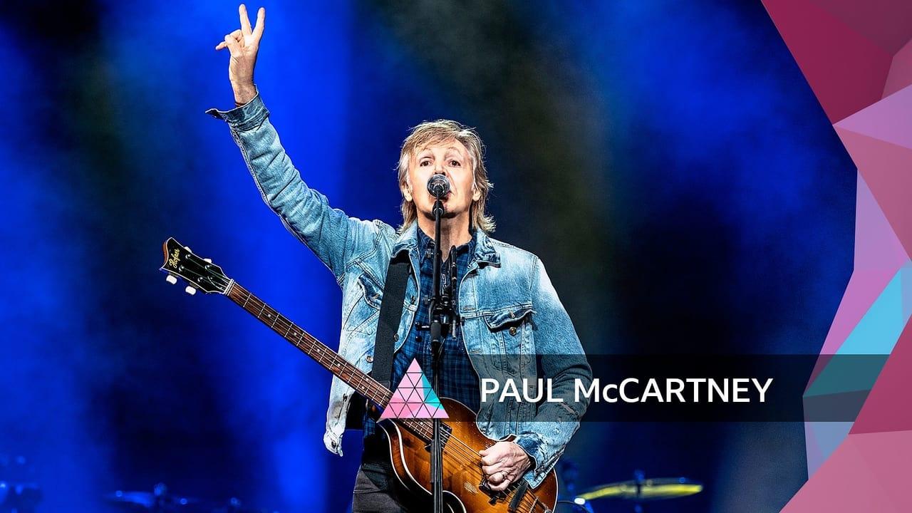 Paul McCartney at Glastonbury 2022 poster
