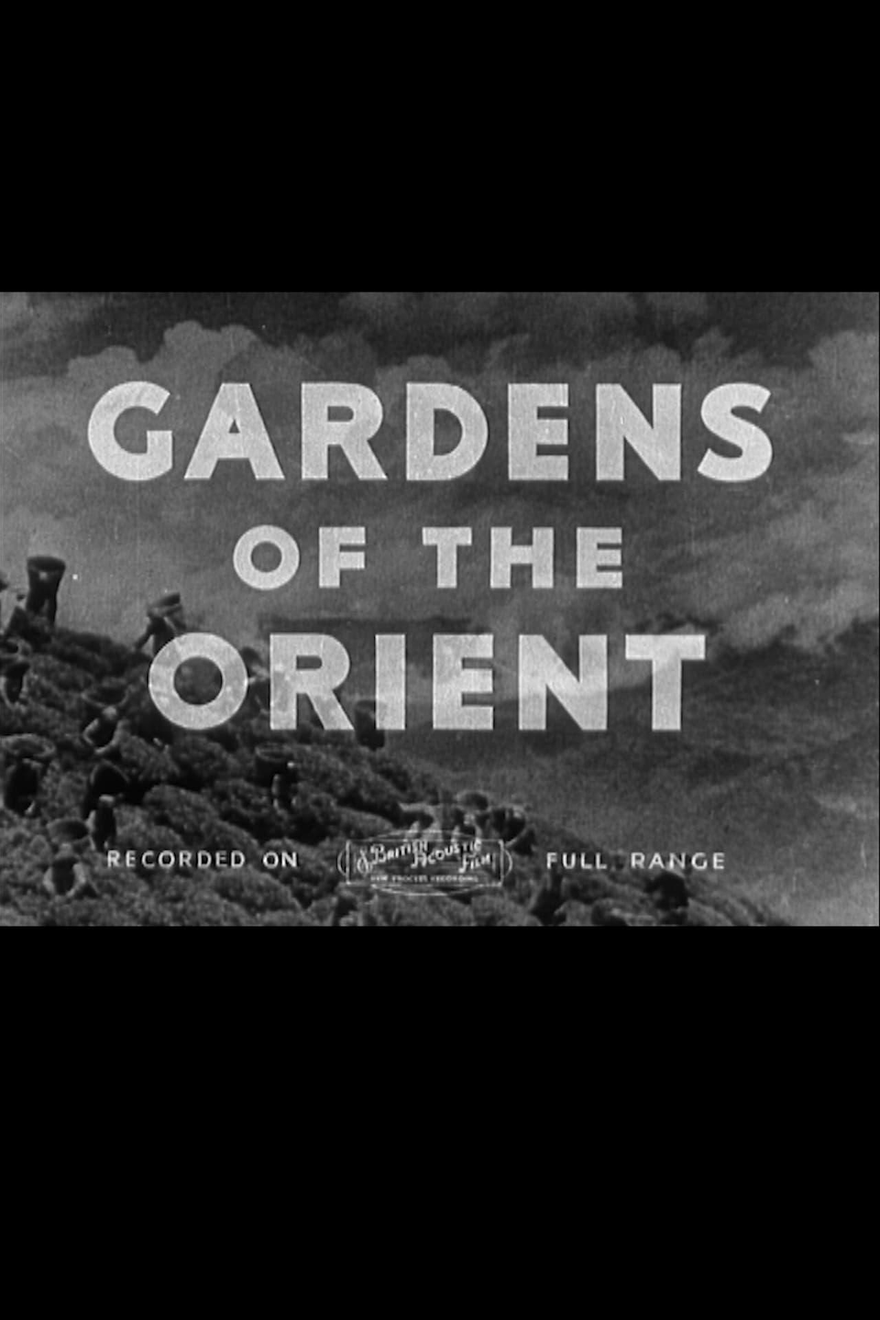 Gardens of the Orient poster