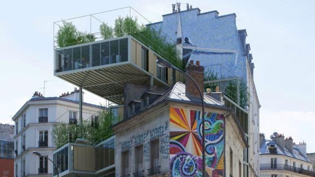 Les maisons insolites de Paris poster