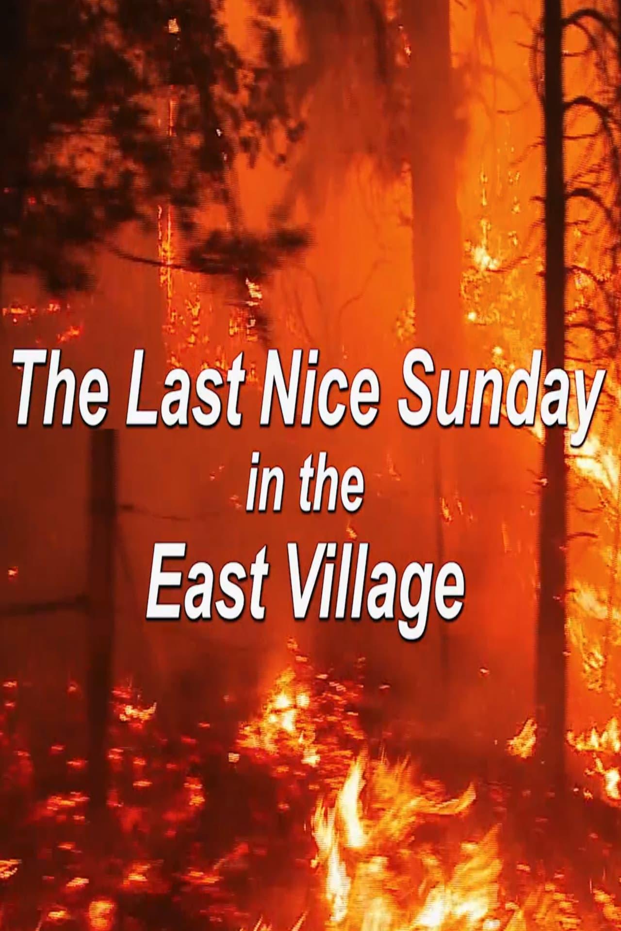 The Last Nice Sunday in the East Village poster