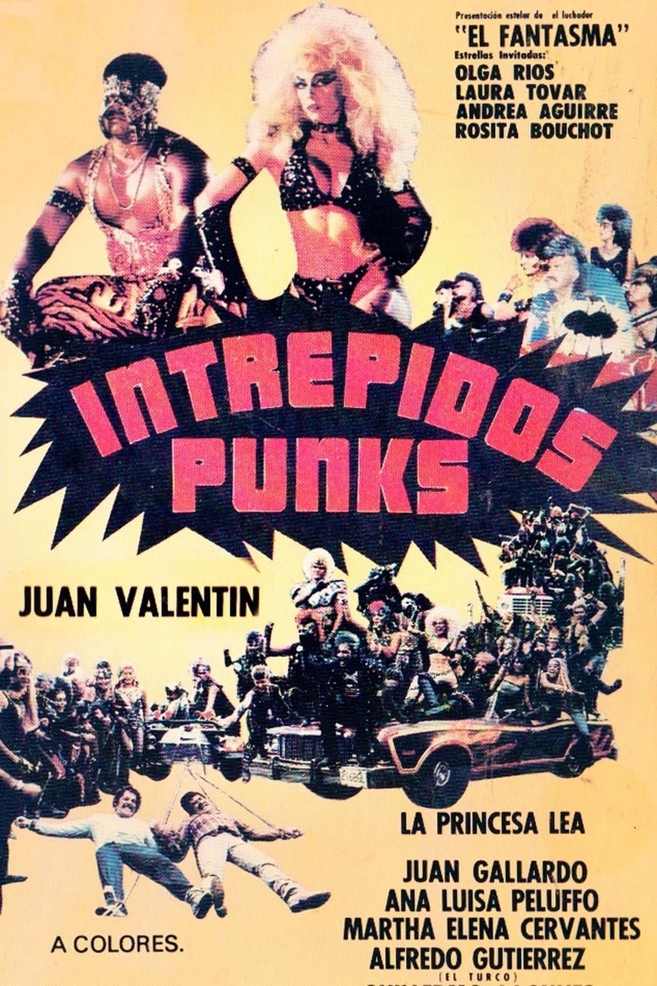 Intrépidos punks poster